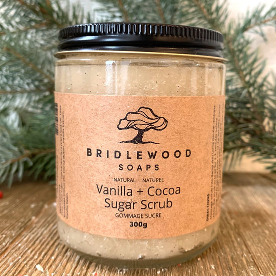 Bridlewood Soaps - Vanilla & Cocoa Body Scrub