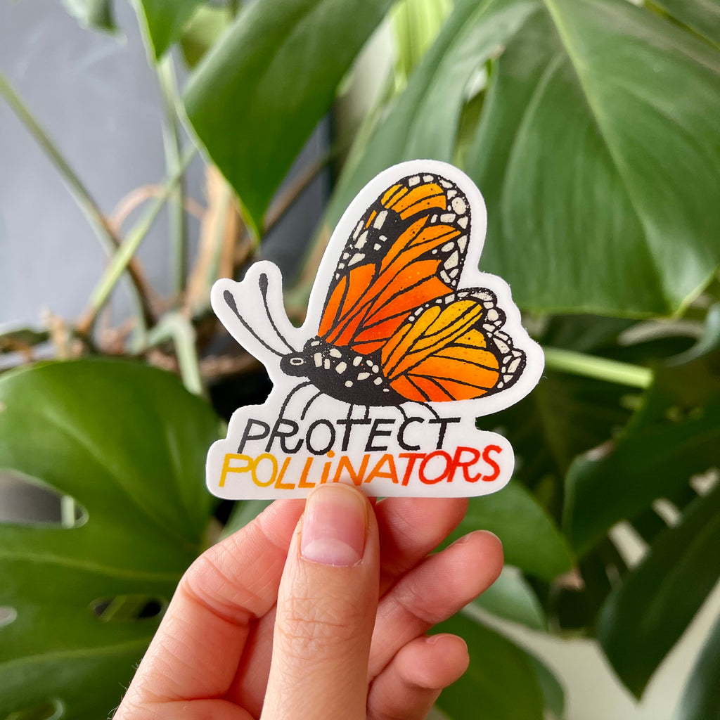 Maddy Young - Protect Pollinators Vinyl Sticker