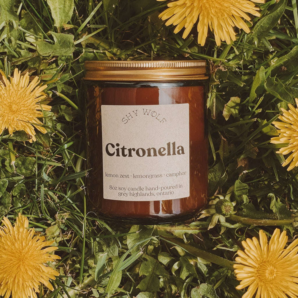 Shy Wolf - Citronella Candle