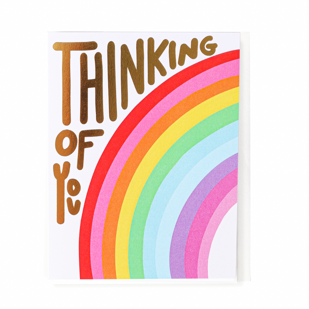 The Penny Paper Co. - Thinking of you Rainbow Card