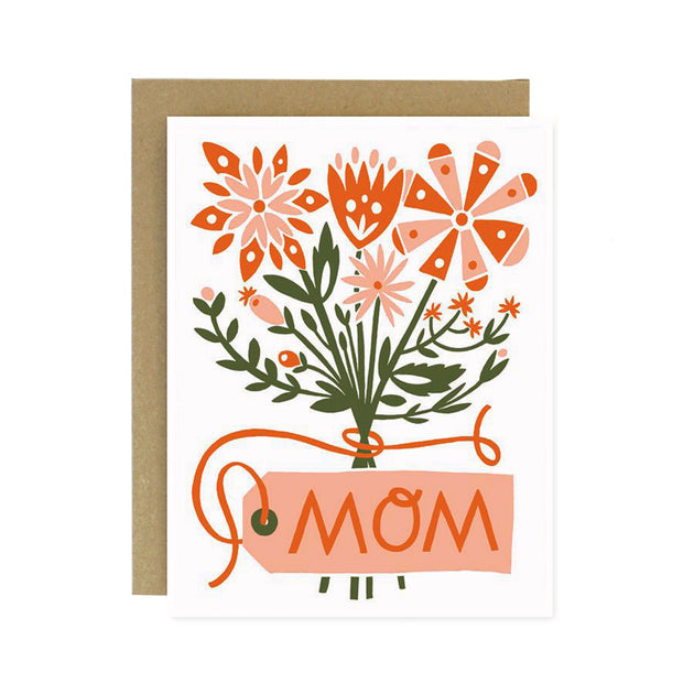 Worthwhile Paper - Mother's Day Flower Bouquet Card