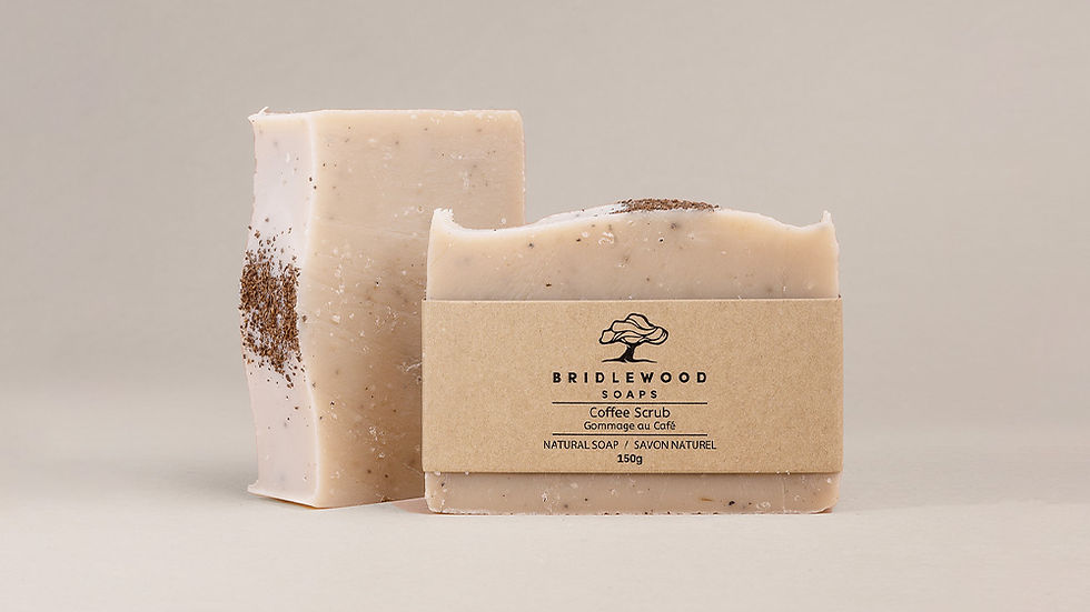 Bridlewood Soaps - Coffee Scrub Bar Soap