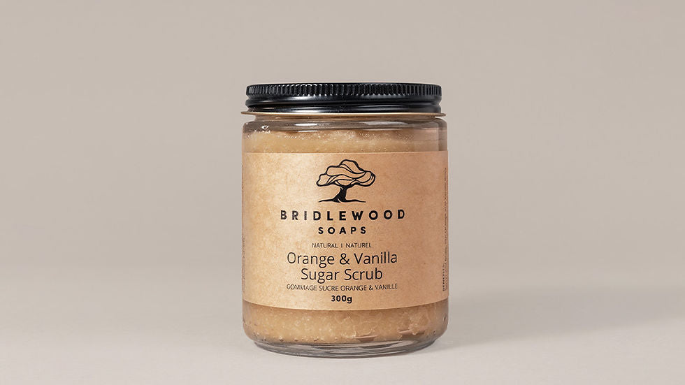 Bridlewood Soaps - Orange & Vanilla Body Scrub
