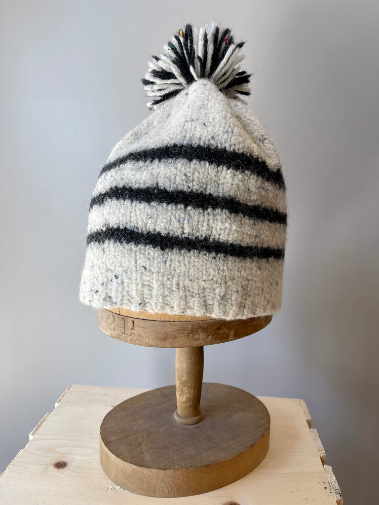 Knit with Love by Carol - Felted Striped Toque