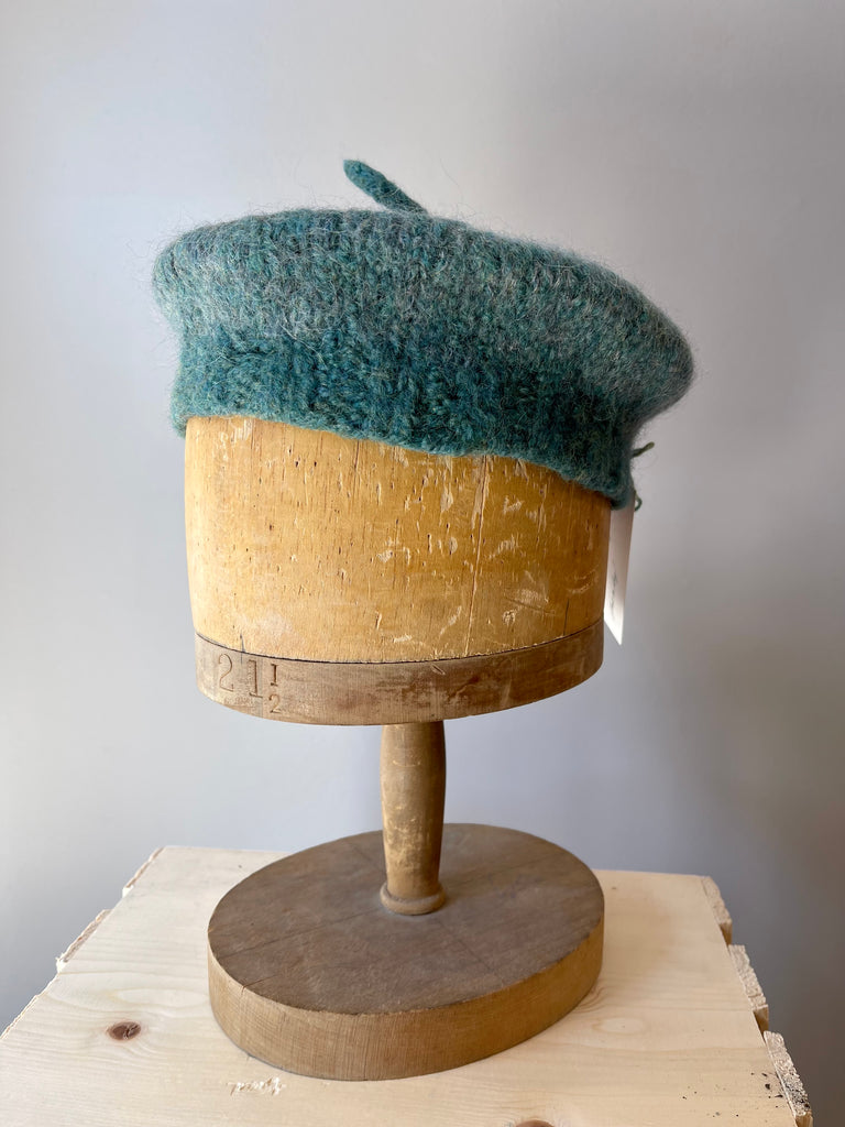 Knit with Love by Carol - Felted Tam (Jade Heather)