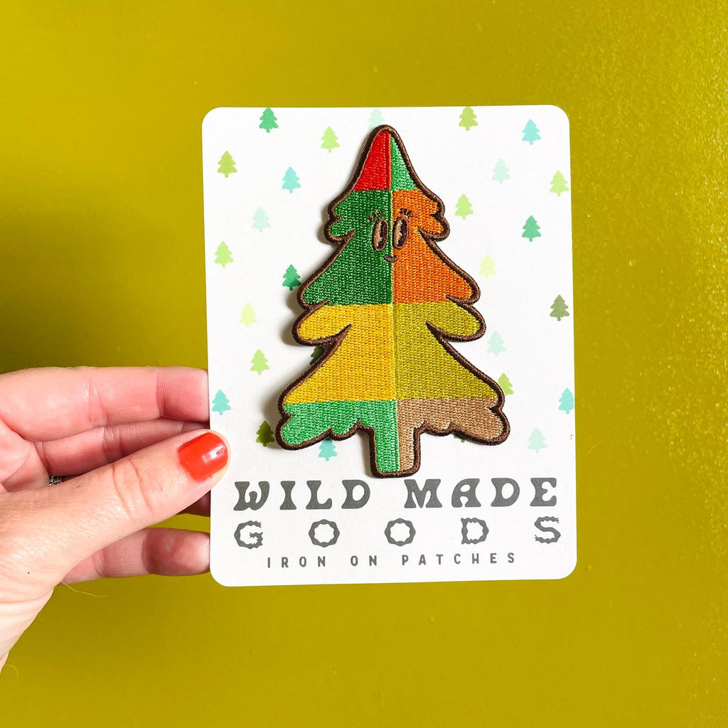 Wild Made Goods - Quilt Tree Iron-On Patch