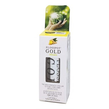 KMH Touches - Flosspot Gold Vegan Dental Floss