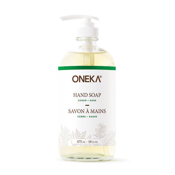 Oneka - Cedar & Sage Hand Soap (475ml)
