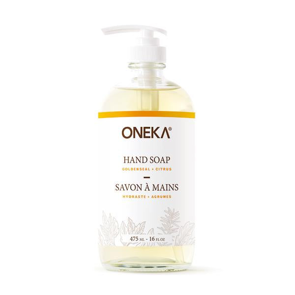 Oneka - Goldenseal & Citrus Hand Soap (475ml)