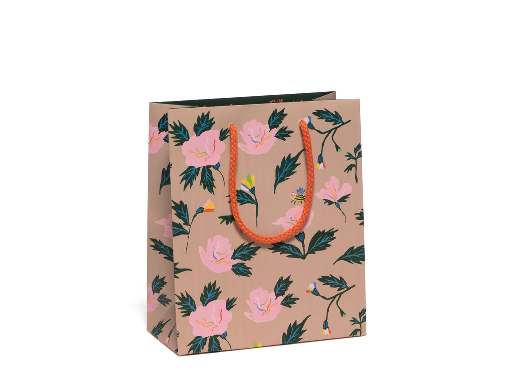 Red Cap Cards - Rainbow Roses Gift Bag