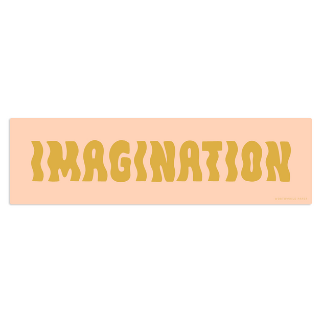 Worthwhile Paper - Imagination Die Cut Sticker