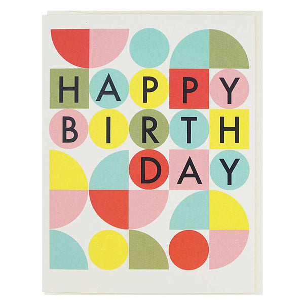 Regional Assembly Of Text - Bright Birthday Wishes Card 