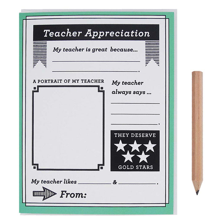 Regional Assembly of Text - Teacher Appreciation Card