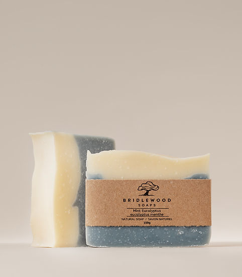 Bridlewood Soaps - Mint Eucalyptus Bar Soap