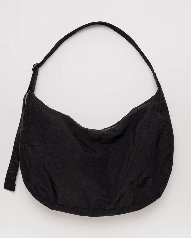 BAGGU - Large Crescent Bag (Black)