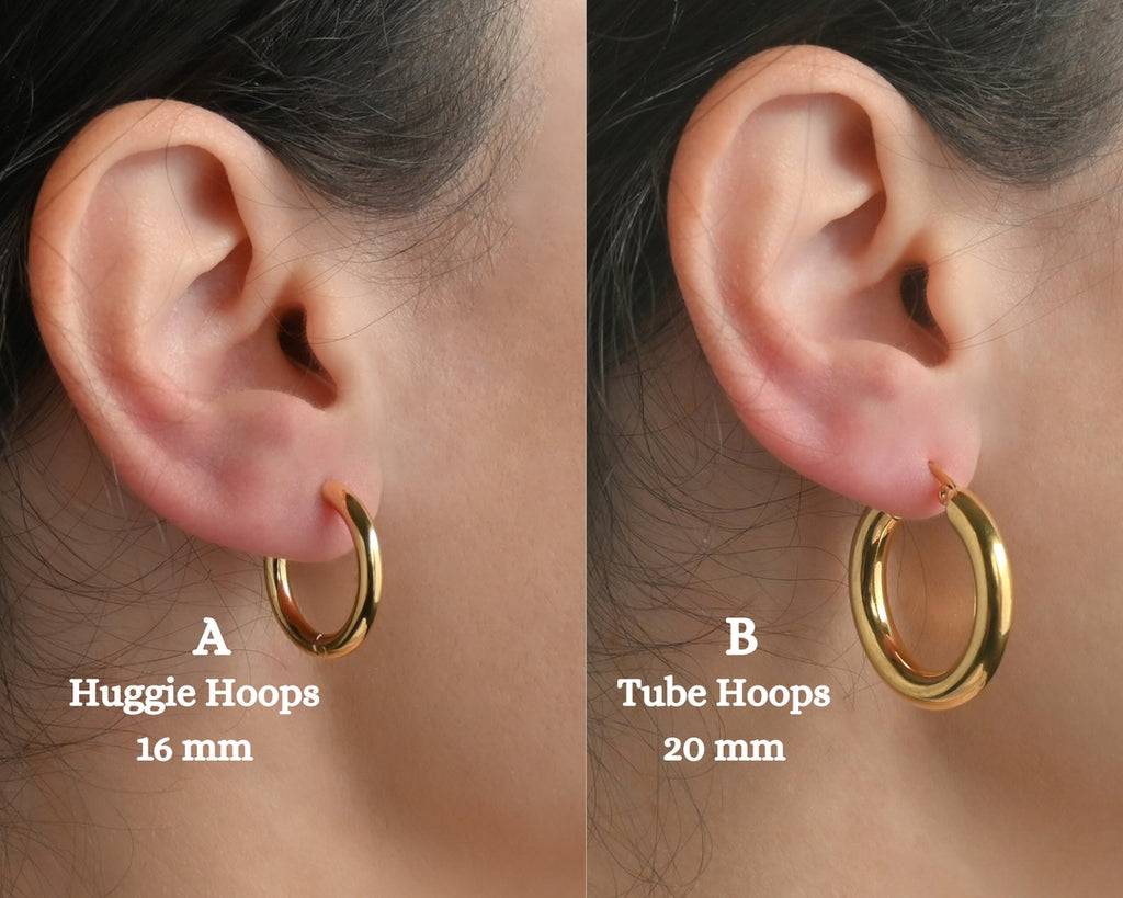 Blue Eye Jewelry - Waterproof Hoop Earrings
