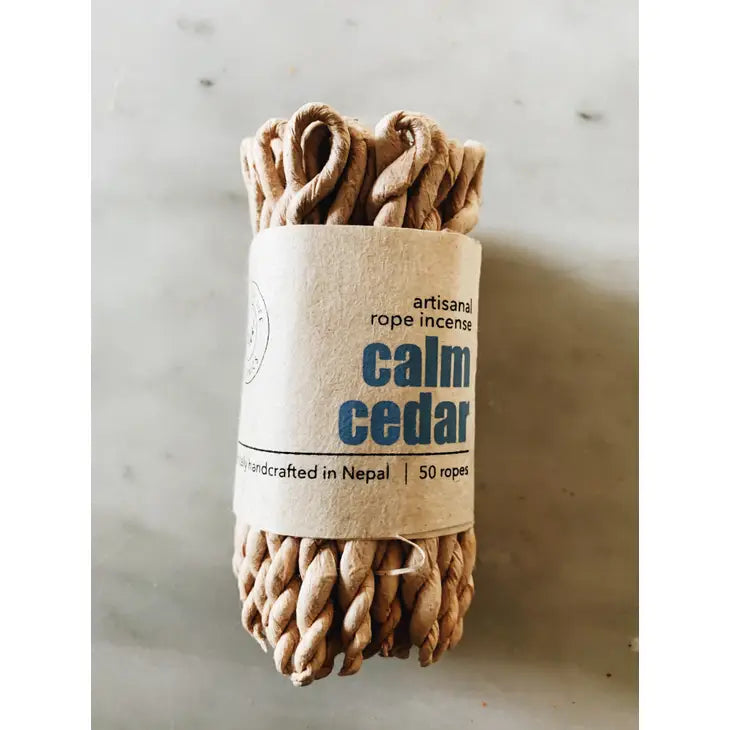 Essence Of Life Organics - Cedar Rope Incense