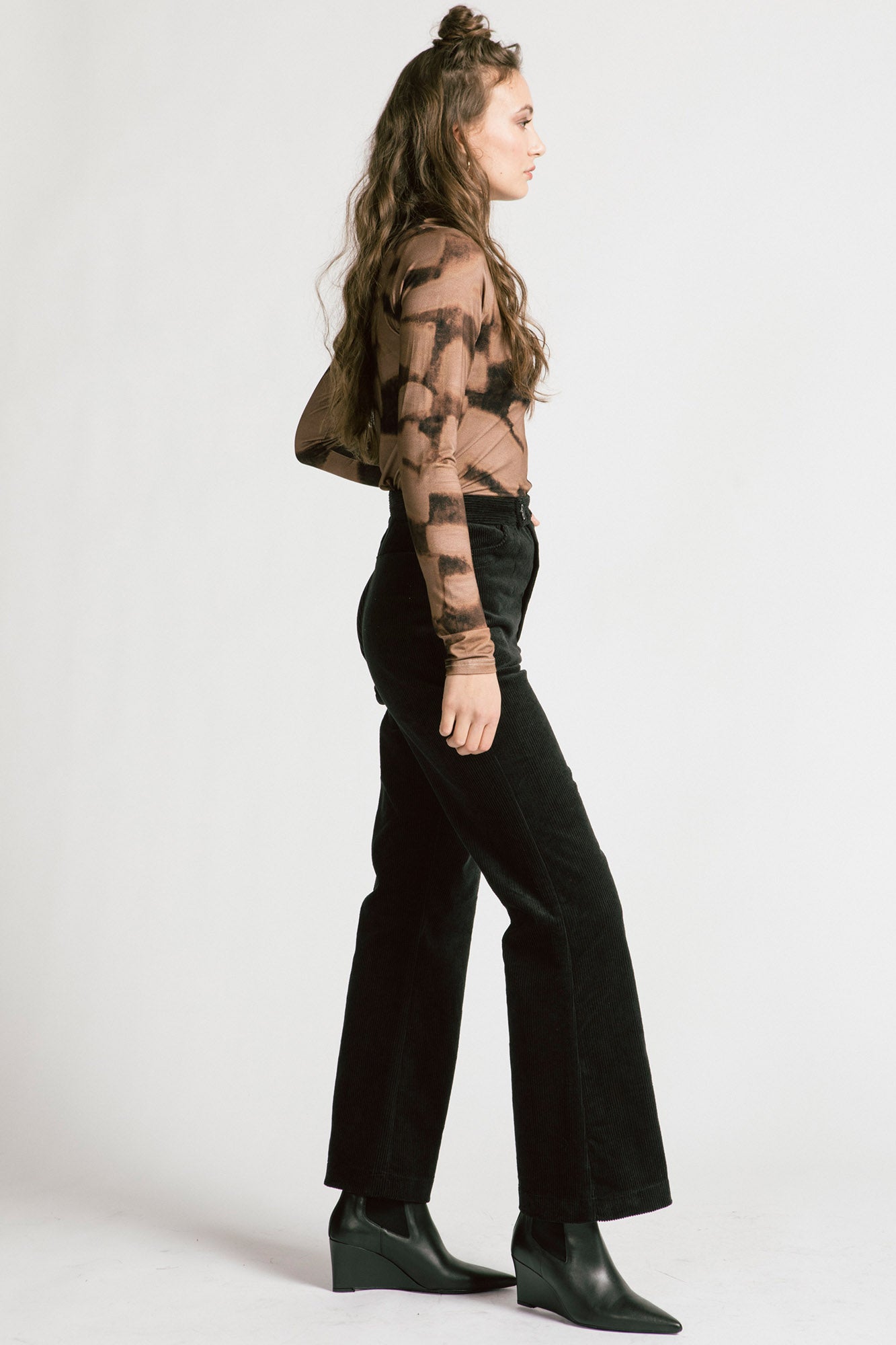 Allison Wonderland - Emma Corduroy Pants (Black) | The FARM
