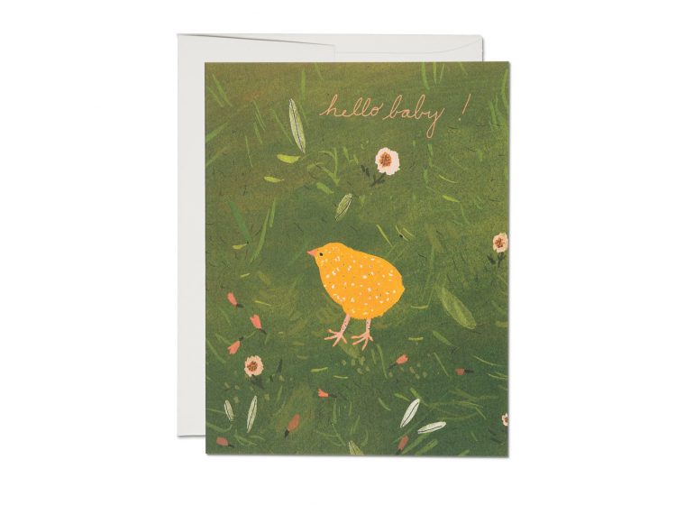 Red Cap Cards - Baby Chick Card