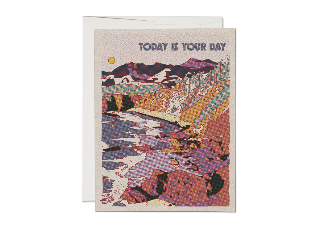 Red Cap Cards - Today Is Yours Card