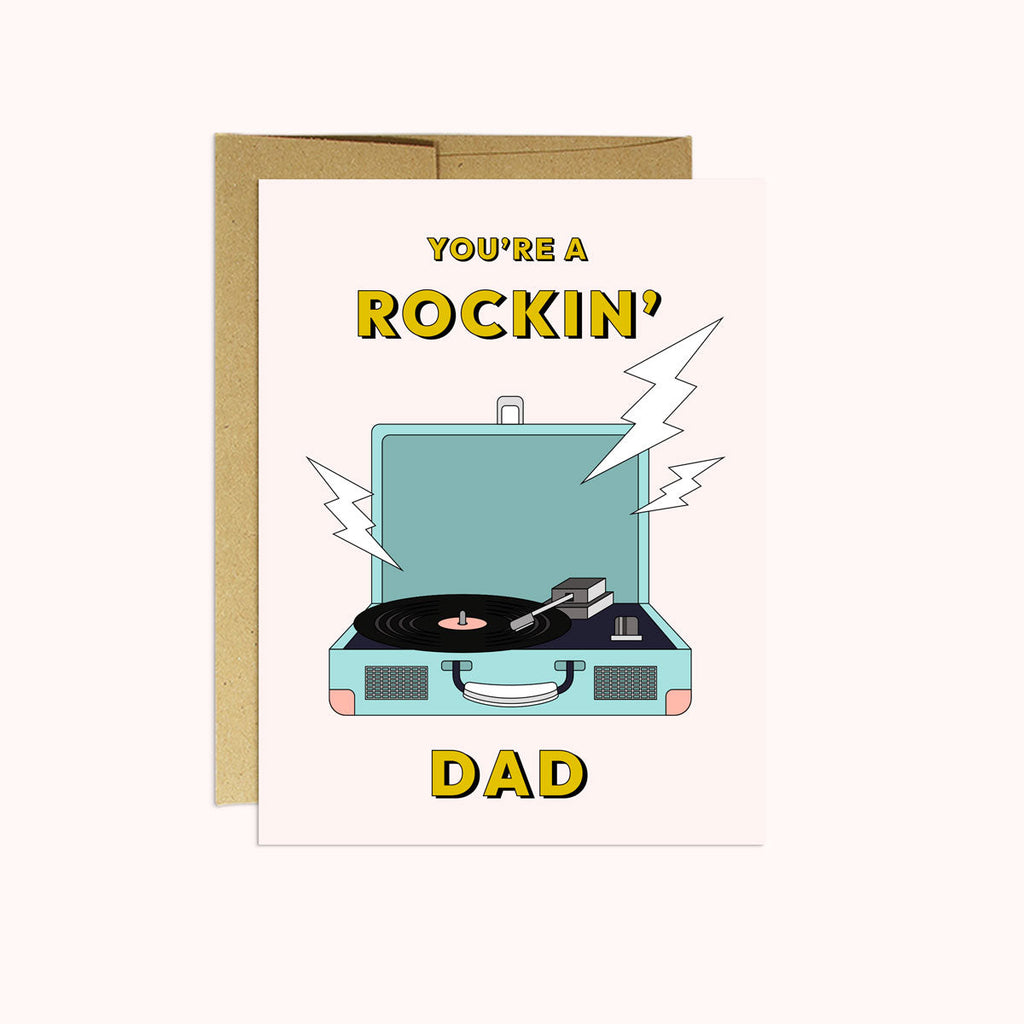 Party Mountain Paper Co. - Rockin' Dad Card