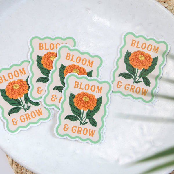 Linden Paper Co. - Bloom & Grow Sticker | The FARM
