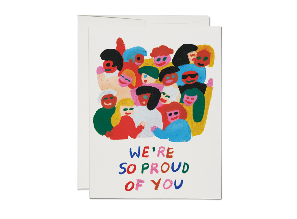 Red Cap Cards - Proud Crowd Card