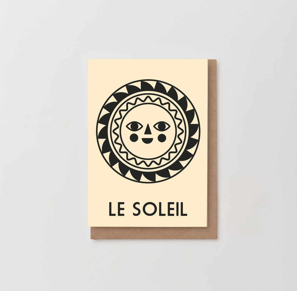 Kinshipped - Le Soleil Greeting Card