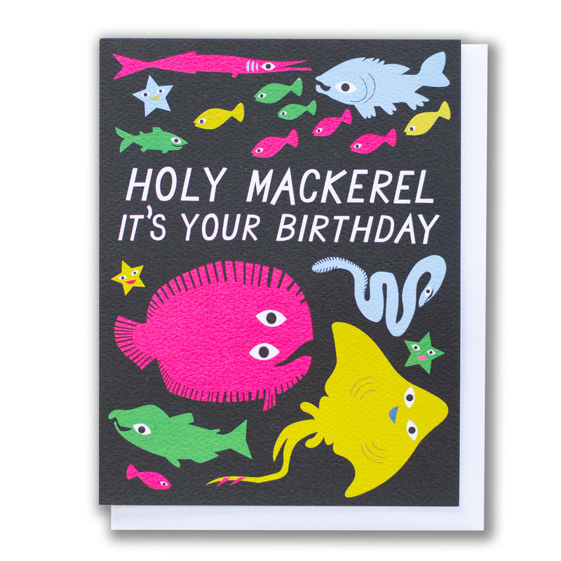 Banquet Workshop - Holy Mackerel Birthday Card
