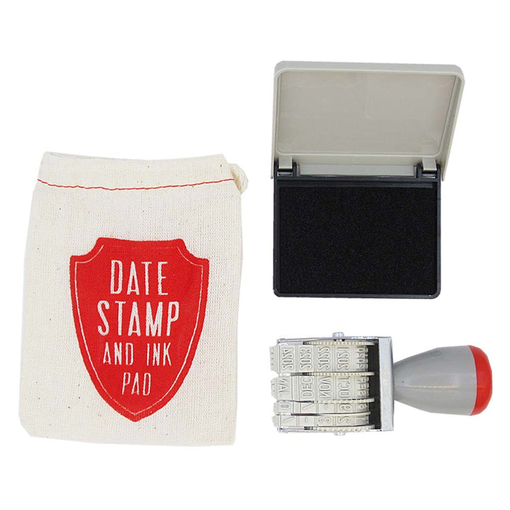 Regional Assembly of Text - Date Stamp & Ink Pad