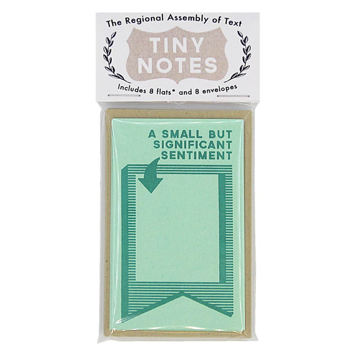Regional Assembly of Text - Tiny Notes