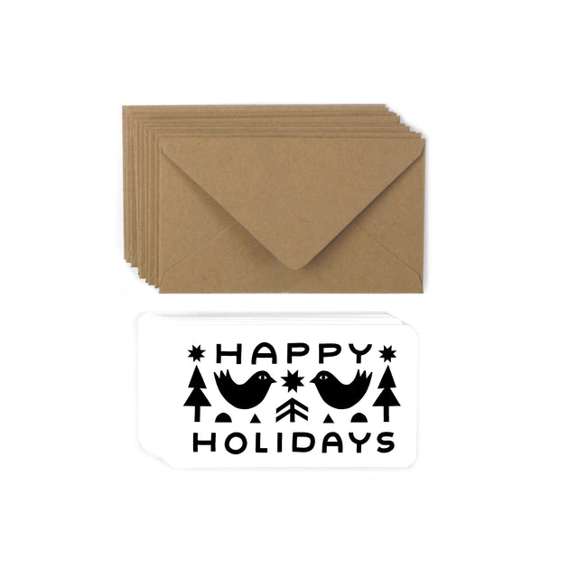 Worthwhile Paper - Happy Holidays Mini Note