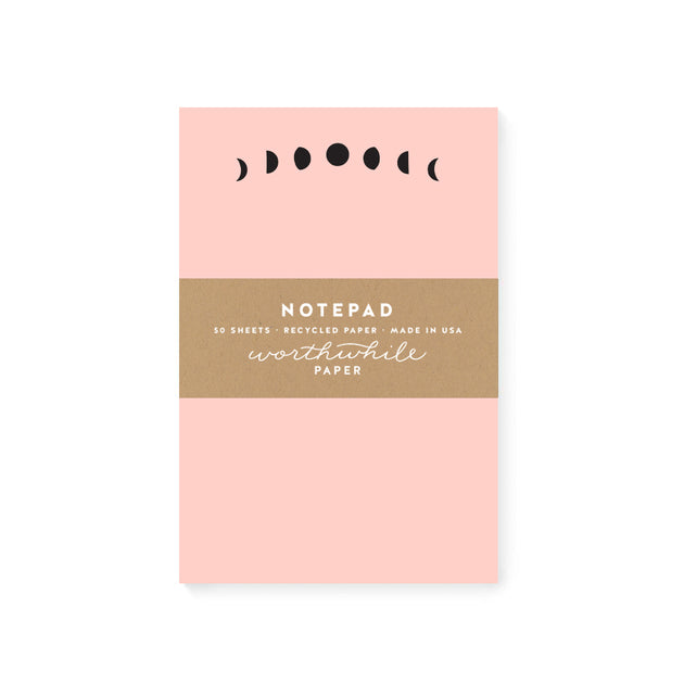 Worthwhile Paper - Moon Phases Notepad