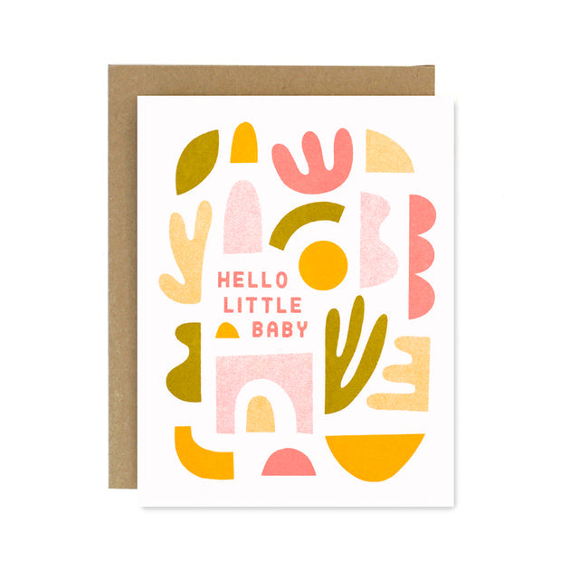 Worthwhile Paper - Hello Little Baby Card