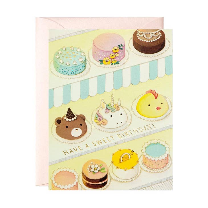 JooJoo Paper - Pastry Shop Birthday Card
