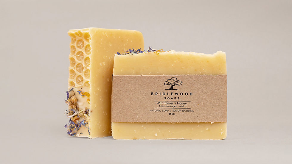Bridlewood Soaps - Wildflower & Honey Bar Soap