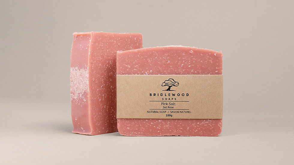 Bridlewood Soaps - Pink Salt Bar Soap