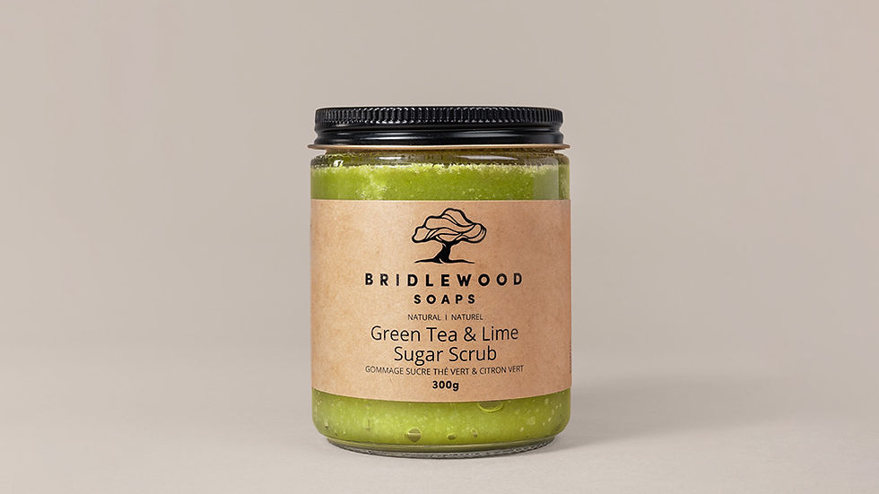 Bridlewood Soaps - Green Tea & Lime Body Scrub