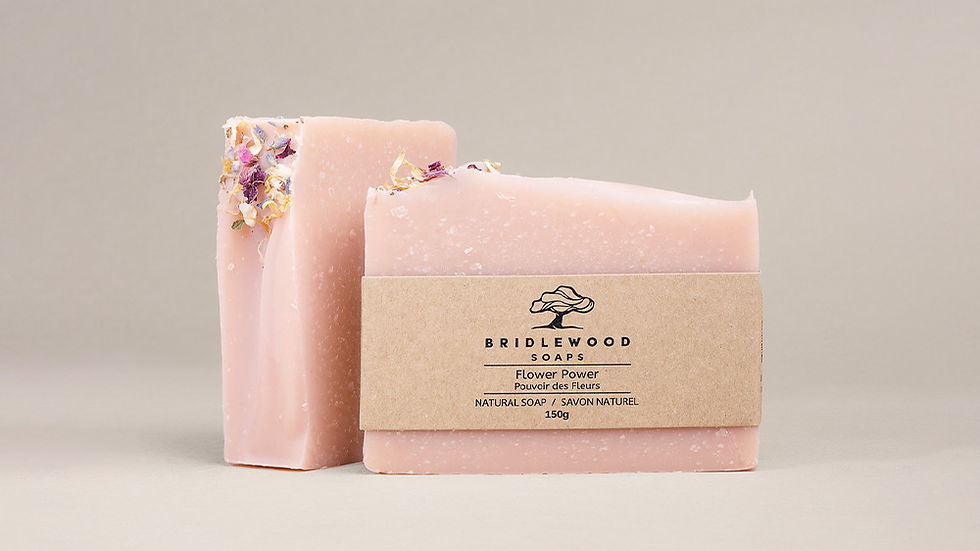 Bridlewood Soaps - Flower Power Bar Soap
