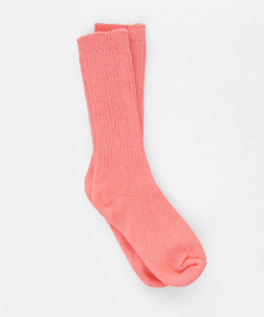 OKAYOK - Dyed Cotton Socks (Grapefruit)