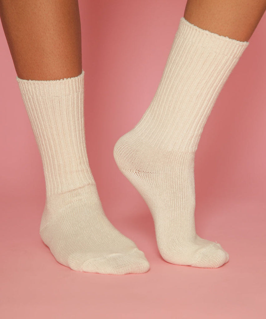 OKAYOK - Dyed Cotton Socks (Lavender)