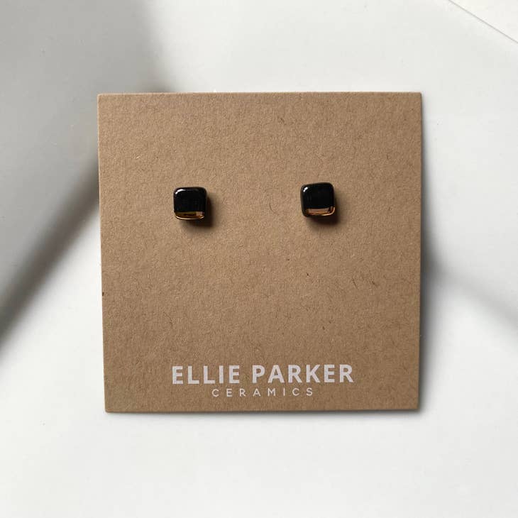Ellie Parker Ceramics - Ceramic Geometric Studs (Multiple Colours!)