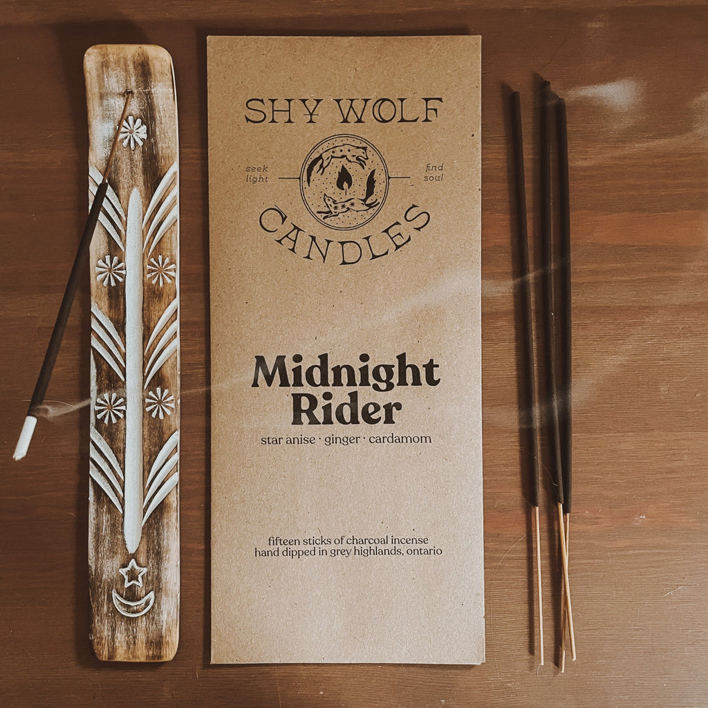 Shy Wolf - Midnight Rider Incense