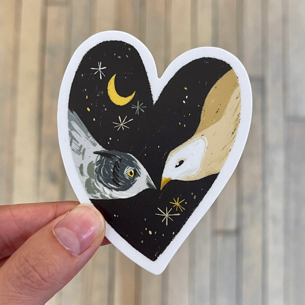 Maddy Young - Owl Love Vinyl Sticker