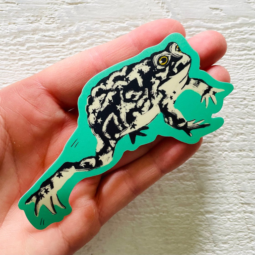 Wild Made Goods - Mystic Toad Vinyl Sticker