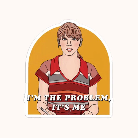 Party Mountain Paper Co. - I'm The Problem Vinyl Sticker