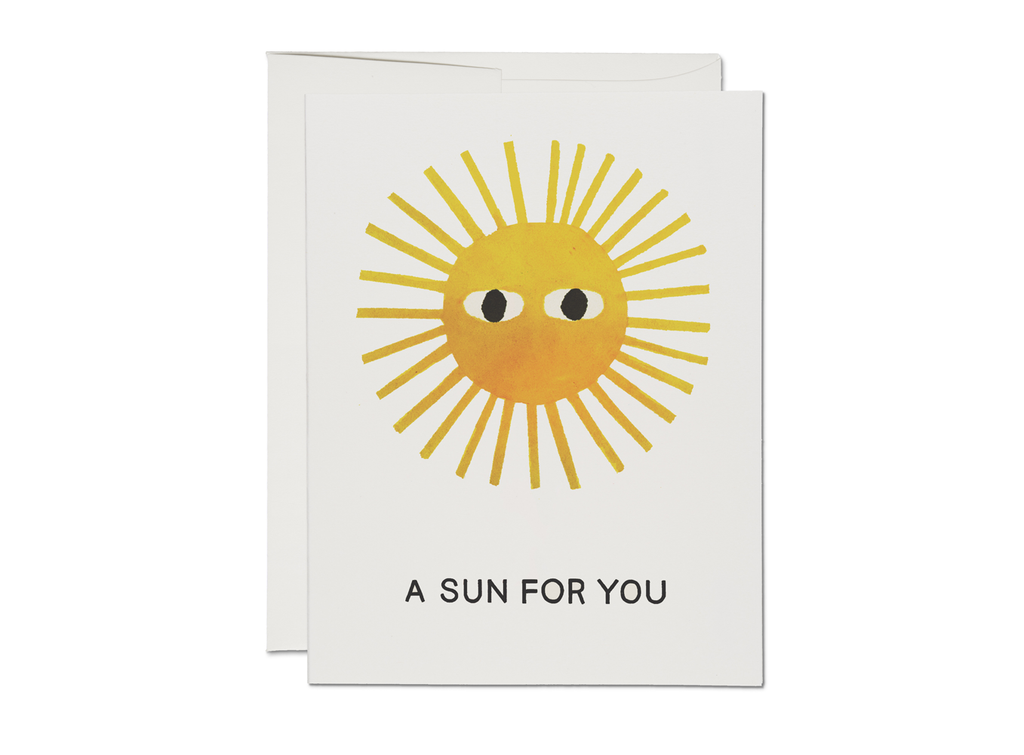 Red Cap Cards - A Sun For You Card