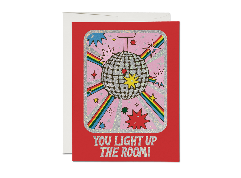 Red Cap Cards - Light Up The Room Card