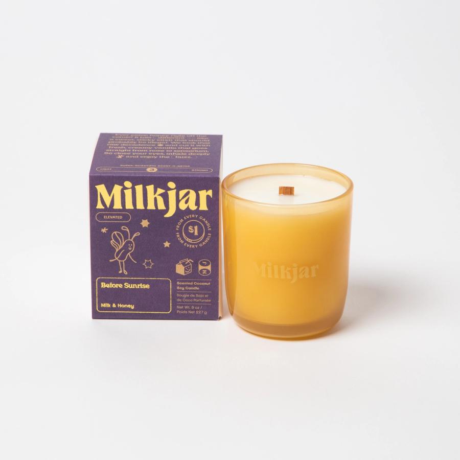 Milk Jar Candle Co. - *NEW* Before Sunrise Candle