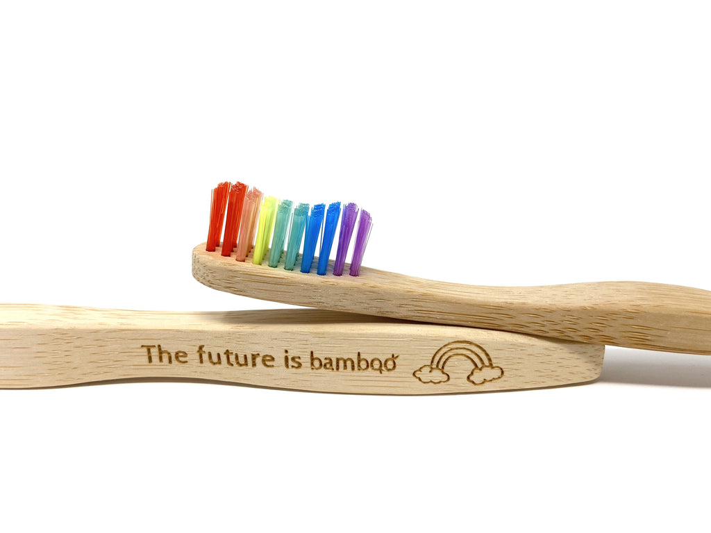 The Future Is Bamboo - Kids Rainbow Toothbrush